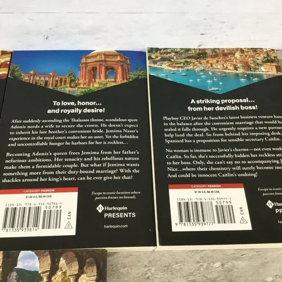 Harlequin Presents Romance Novels Lot Of 10 Mixed Authors Paperback Books 2025 - Picture 8 of 11